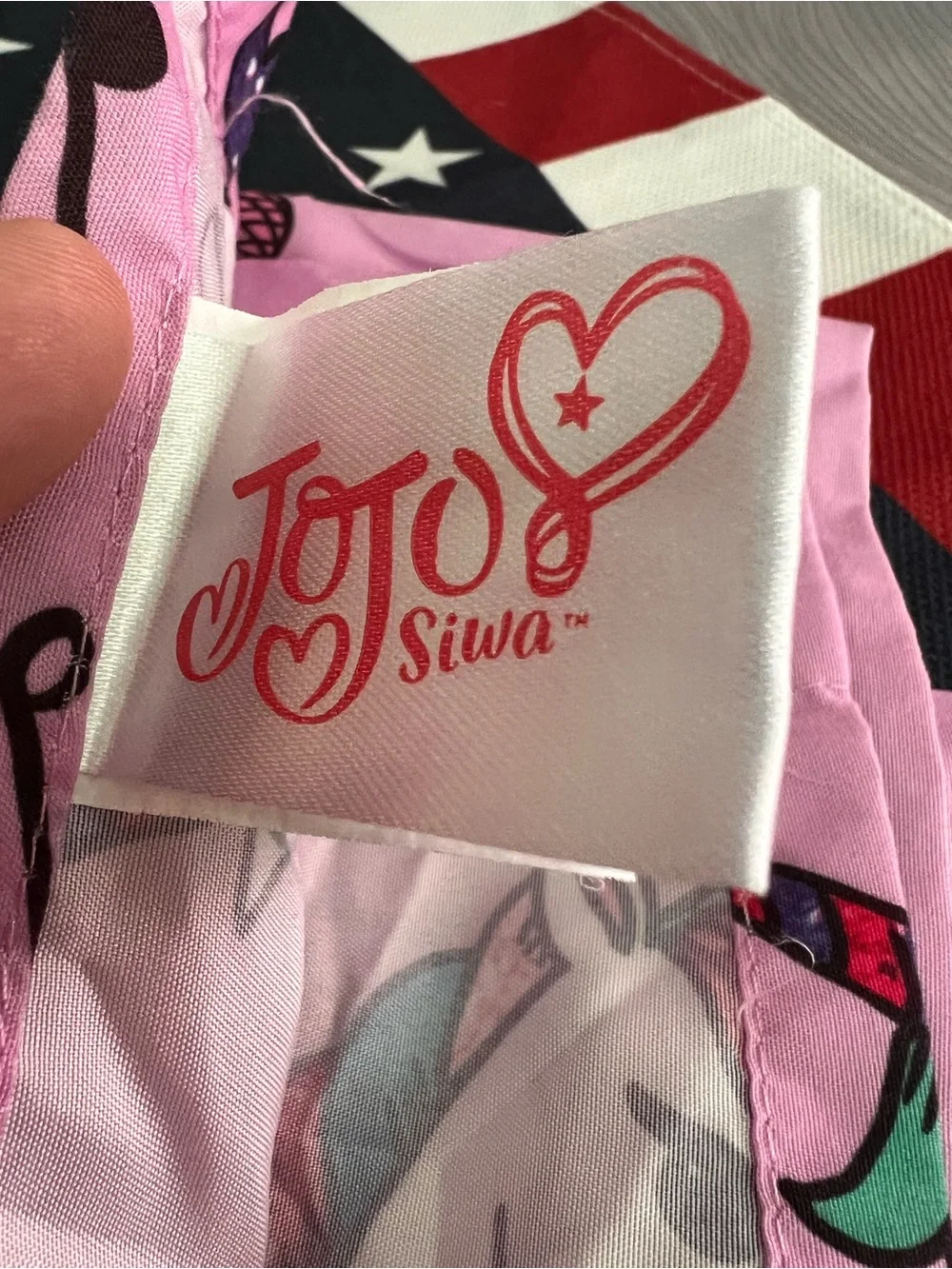 JoJo Siwa Pink Unicorn Bow Microphone Sheet Set